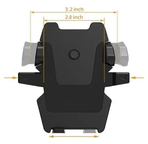 Car Mobile Holder For Dashboard Black